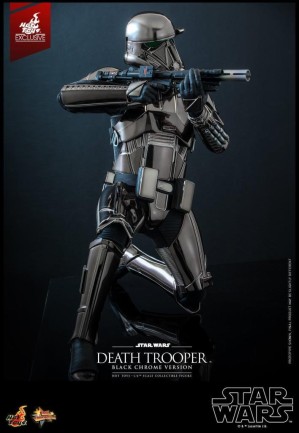 Hot Toys Death Trooper Black Chrome Version Exclusive Sixth Scale Figure - 909531 - Star Wars / Rogue One: A Star Wars Story - MMS621 - Thumbnail