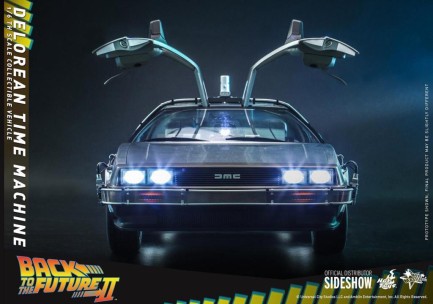 Hot Toys DeLorean Time Machine Sixth Scale Figure Accessory - 910430 - MMS636 - Back To The Future / BTTF Movie ( Ön Sipariş ) - Thumbnail