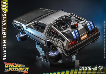 Hot Toys DeLorean Time Machine Sixth Scale Figure Accessory - 910430 - MMS636 - Back To The Future / BTTF Movie ( Ön Sipariş ) - Thumbnail