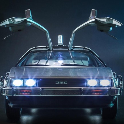 Hot Toys DeLorean Time Machine Sixth Scale Figure Accessory - 910430 - MMS636 - Back To The Future / BTTF Movie ( Ön Sipariş ) - Thumbnail