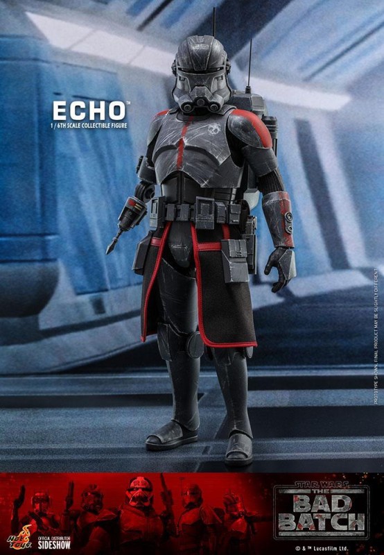 Hot Toys Echo Sixth Scale Figure - 908283 - TMS 42 - Star Wars / The Bad Batch Television