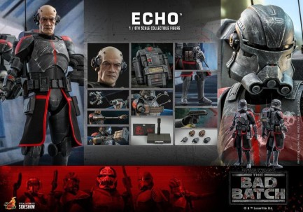 Hot Toys Echo Sixth Scale Figure - 908283 - TMS 42 - Star Wars / The Bad Batch Television - Thumbnail