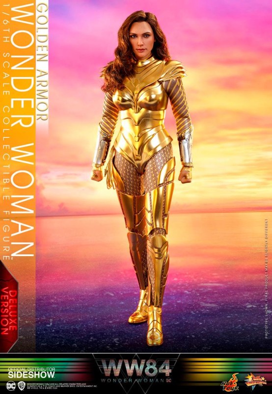 Hot Toys Golden Armor Wonder Woman (Deluxe) Sixth Scale Figure MMS578 906348 / Wonder Woman 1984
