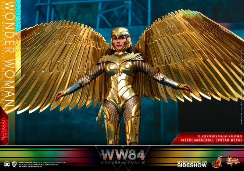 Hot Toys Golden Armor Wonder Woman (Deluxe) Sixth Scale Figure MMS578 906348 / Wonder Woman 1984