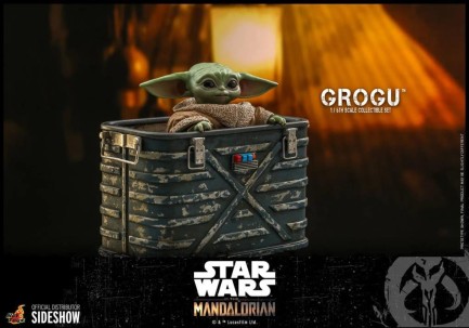 Hot Toys Grogu Sixth Scale Figure Set 908288 - Star Wars / The Mandalorian TMS43 - Thumbnail