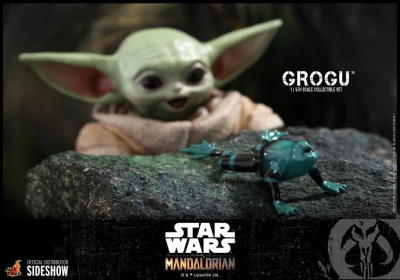 Hot Toys Grogu Sixth Scale Figure Set 908288 - Star Wars / The Mandalorian TMS43