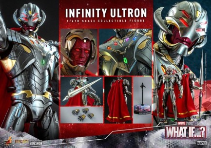 Hot Toys Infinity Ultron Sixth Scale Figure - 909671 - Marvel Comics / What If…? - TMS63 - Thumbnail