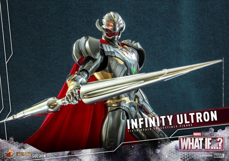 Hot Toys Infinity Ultron Sixth Scale Figure - 909671 - Marvel Comics / What If…? - TMS63