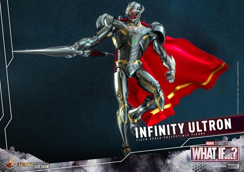 Hot Toys Infinity Ultron Sixth Scale Figure - 909671 - Marvel Comics / What If…? - TMS63