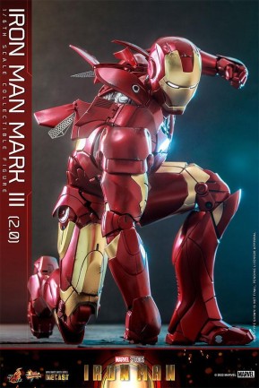 Hot Toys Iron Man Mark III (2.0) Diecast Sixth Scale Figure - 911579 MMS664 - Marvel Comics / Iron Man (ÖN SİPARİŞ) - Thumbnail