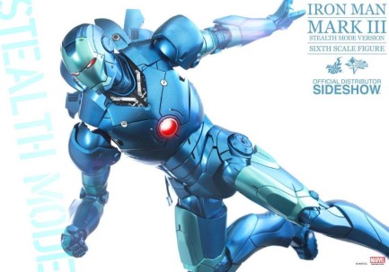 Hot Toys Iron Man Mark III Stealth Diecast Sixth Scale Exclusive Figure - Thumbnail