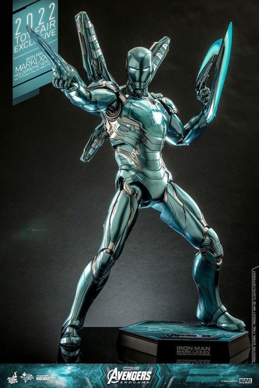 Hot Toys Iron Man Mark LXXXV (Holographic Version) Exclusive Diecast Sixth Scale Figure MMS646 