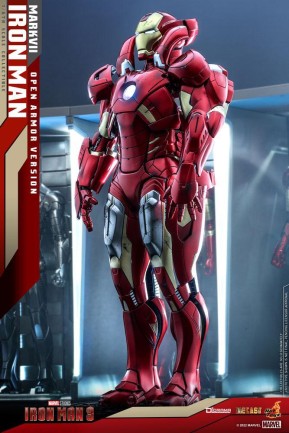 Hot Toys Iron Man Mark VII Open Armor Version Diecast Sixth Scale Diorama 902781 DS004D51 Marvel Comics / Iron Man 3 (ÖN SİPARİŞ) - Thumbnail