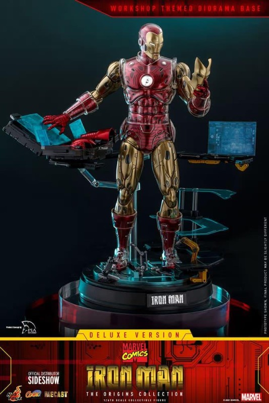 Hot Toys Iron Man The Origins (Deluxe) Diecast Sixth Scale Figure CMS08 - 908152