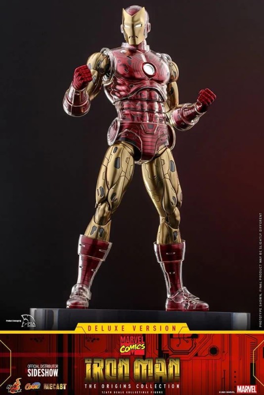 Hot Toys Iron Man The Origins (Deluxe) Diecast Sixth Scale Figure CMS08 - 908152