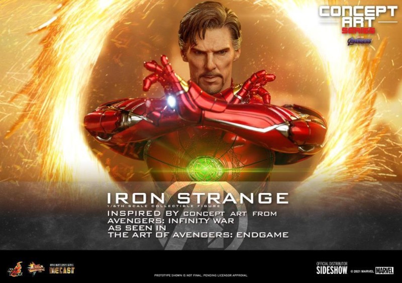 Hot Toys Iron Strange Diecast Sixth Scale Figure - 908905 - MMS606 D41 - Marvel Comics / The Avengers : Infinity War