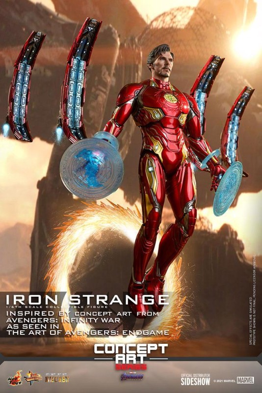 Hot Toys Iron Strange Diecast Sixth Scale Figure - 908905 - MMS606 D41 - Marvel Comics / The Avengers : Infinity War