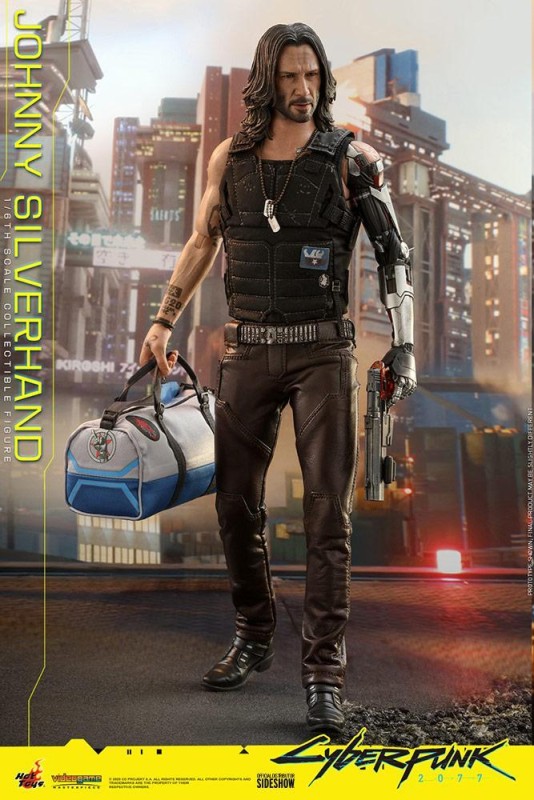 Hot Toys Johnny Silverhand Sixth Scale Figure - 907403 - VGM47 - Keanu Reeves Cyberpunk 2077 ( Ön Sipariş )
