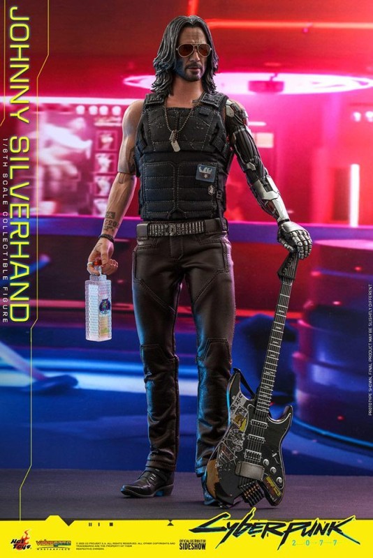 Hot Toys Johnny Silverhand Sixth Scale Figure - 907403 - VGM47 - Keanu Reeves Cyberpunk 2077 ( Ön Sipariş )