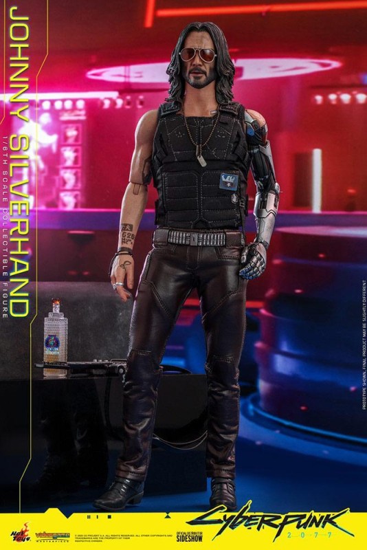 Hot Toys Johnny Silverhand Sixth Scale Figure - 907403 - VGM47 - Keanu Reeves Cyberpunk 2077 ( Ön Sipariş )