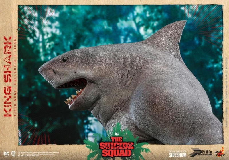 Hot Toys King Shark Power Pose Series Sixth Scale Figure - 909107 - PPS6 - DC Comics / The Suicide Squad ( Ön Sipariş )