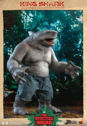 Hot Toys King Shark Power Pose Series Sixth Scale Figure - 909107 - PPS6 - DC Comics / The Suicide Squad ( Ön Sipariş ) - Thumbnail