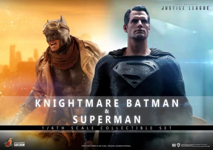 Hot Toys Knightmare Batman and Superman Sixth Scale Figure Set - TMS38 - 908013 - DC Comics / Zack Snyder's Justice League - Thumbnail