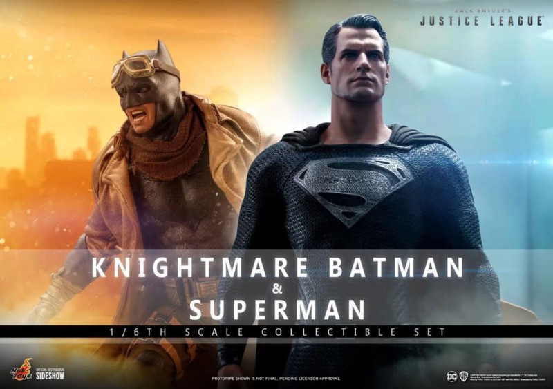 Hot Toys Knightmare Batman and Superman Sixth Scale Figure Set - TMS38 - 908013 - DC Comics / Zack Snyder's Justice League