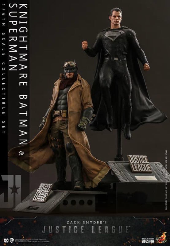 Hot Toys Knightmare Batman and Superman Sixth Scale Figure Set - TMS38 - 908013 - DC Comics / Zack Snyder's Justice League