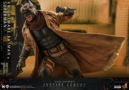 Hot Toys Knightmare Batman and Superman Sixth Scale Figure Set - TMS38 - 908013 - DC Comics / Zack Snyder's Justice League - Thumbnail
