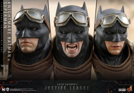 Hot Toys Knightmare Batman and Superman Sixth Scale Figure Set - TMS38 - 908013 - DC Comics / Zack Snyder's Justice League - Thumbnail