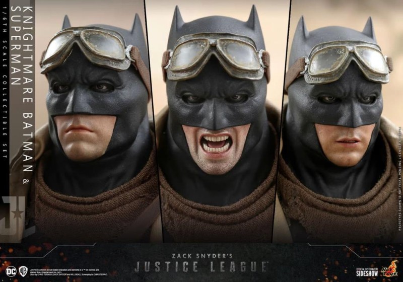 Hot Toys Knightmare Batman and Superman Sixth Scale Figure Set - TMS38 - 908013 - DC Comics / Zack Snyder's Justice League