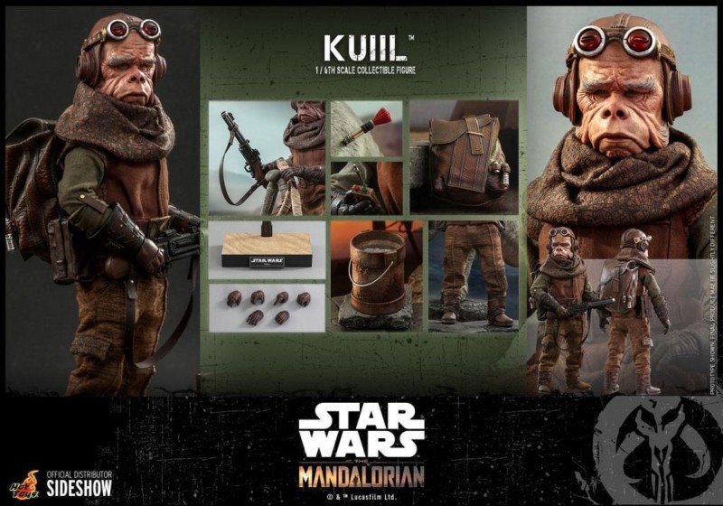 Hot Toys Kuiil Sixth Scale Figure - 908290 - TMS48 - Star Wars / The Mandalorian