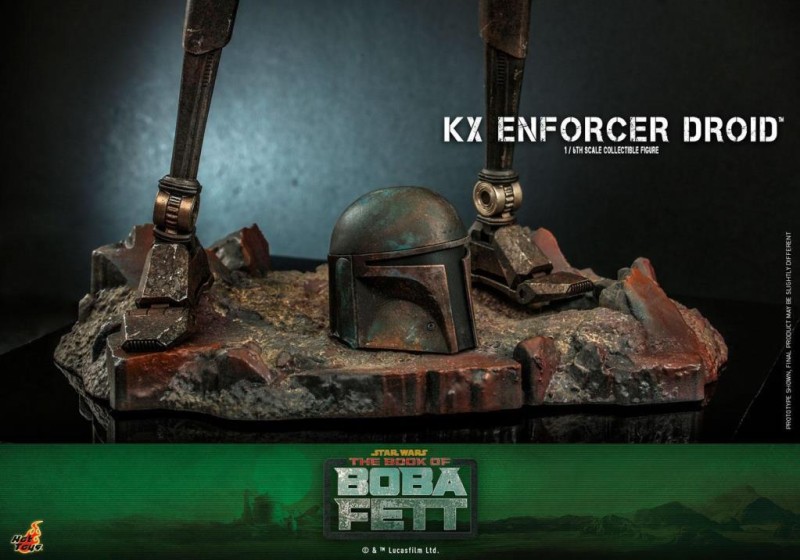 Hot Toys KX Enforcer Droid Sixth Scale Figure - 910740 TMS072 - Star Wars / The Book of Boba Fett (ÖN SİPARİŞ)