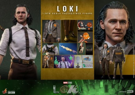 Hot Toys Loki Sixth Scale Figure - 909398 TMS061 - Marvel Comics / Loki - Thumbnail