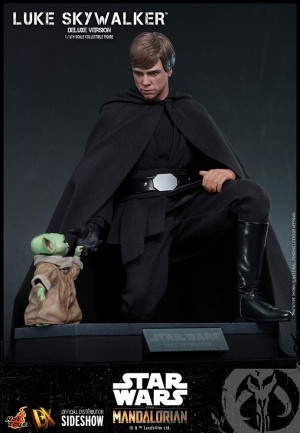 Hot Toys Luke Skywalker (Deluxe Version) Sixth Scale Figure - 909048 - DX Serisi - Star Wars: The Mandalorian - Thumbnail