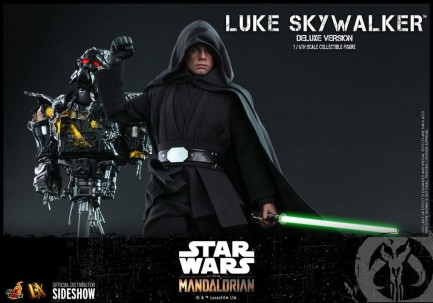 Hot Toys Luke Skywalker (Deluxe Version) Sixth Scale Figure - 909048 - DX Serisi - Star Wars: The Mandalorian - Thumbnail