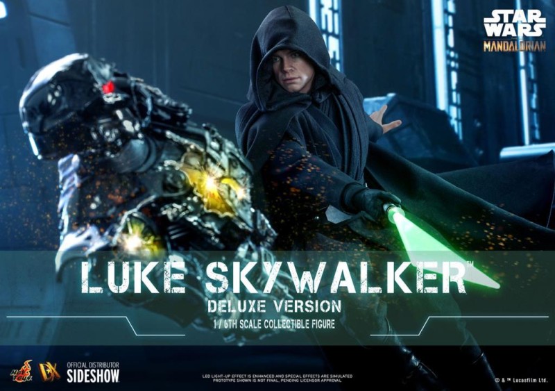 Hot Toys Luke Skywalker (Deluxe Version) Sixth Scale Figure - 909048 - DX Serisi - Star Wars: The Mandalorian