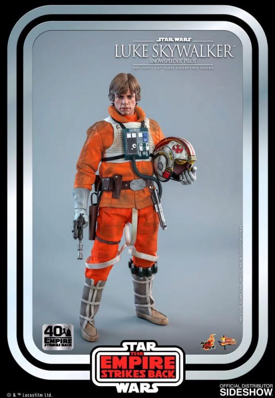 Hot Toys Luke Skywalker Snowspeeder Pilot (40th Anniversary) Sixth Scale Figure - MMS585 906711