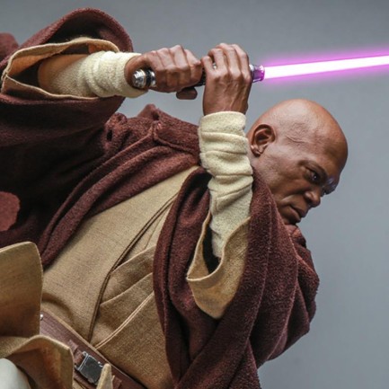 Hot Toys Mace Windu Sixth Scale Figure 912056 MMS681 Star Wars / Episode II Attack Of The Clones - Thumbnail