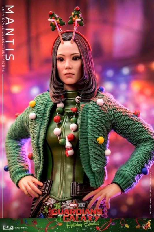 Hot Toys Mantis Sixth Scale Figure 904933 TMS094 Marvel Comics / GOTG Guardians Of The Galaxy Holiday Special