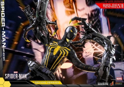 Hot Toys Spider-Man (Anti-Ock Suit) Deluxe Sixth Scale Figure - 906796 - Video Game Masterpiece Series - Marvel's Spider-Man - Thumbnail