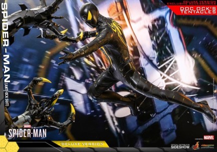 Hot Toys Spider-Man (Anti-Ock Suit) Deluxe Sixth Scale Figure - 906796 - Video Game Masterpiece Series - Marvel's Spider-Man - Thumbnail