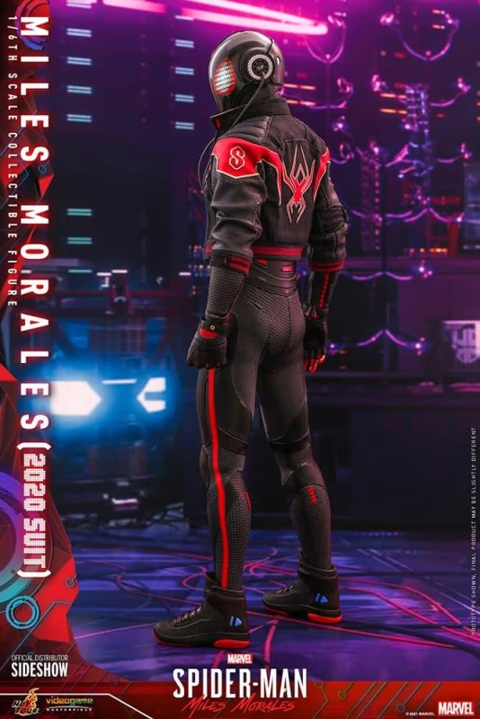 Hot Toys Miles Morales (2020 Suit) Sixth Scale Figure - 907835 - VGM49 – Marvel’s Spider-Man: Miles Morales
