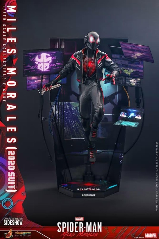 Hot Toys Miles Morales (2020 Suit) Sixth Scale Figure - 907835 - VGM49 – Marvel’s Spider-Man: Miles Morales