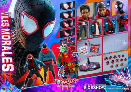 Hot Toys Miles Morales (Spider-Verse) Sixth Scale Figure 906026 MMS567 - Marvel Comics / Into the Spider-Verse - Thumbnail