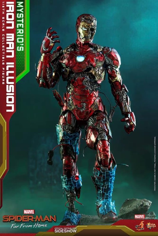 Hot Toys Mysterio's Iron Man Illusion Sixth Scale Figure - MMS580 906794 - Spider-Man: Far From Home