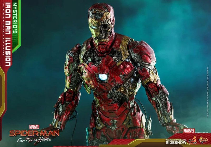 Hot Toys Mysterio's Iron Man Illusion Sixth Scale Figure - MMS580 906794 - Spider-Man: Far From Home