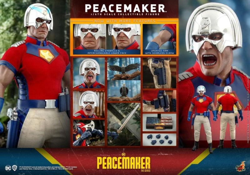 Hot Toys Peacemaker Sixth Scale Figure - 910487 TMS071 - DC Comics / Peacemaker (ÖN SİPARİŞ)