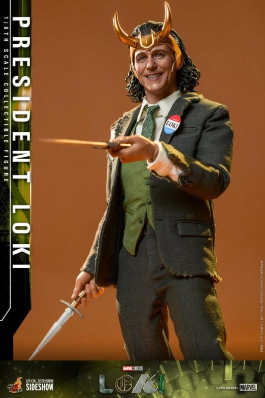 Hot Toys President Loki Sixth Scale Figure - 909392 TMS066 - Marvel Comics / Loki 